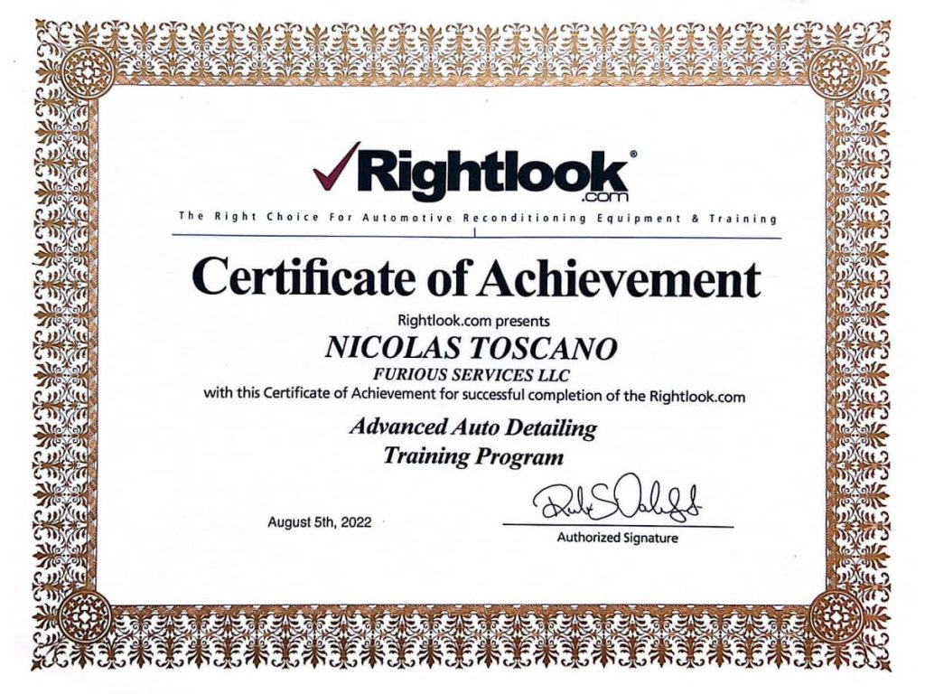 Certified Auto Detailing by Nicolás Toscano in Parker, CO - Interior and Exterior Restoration