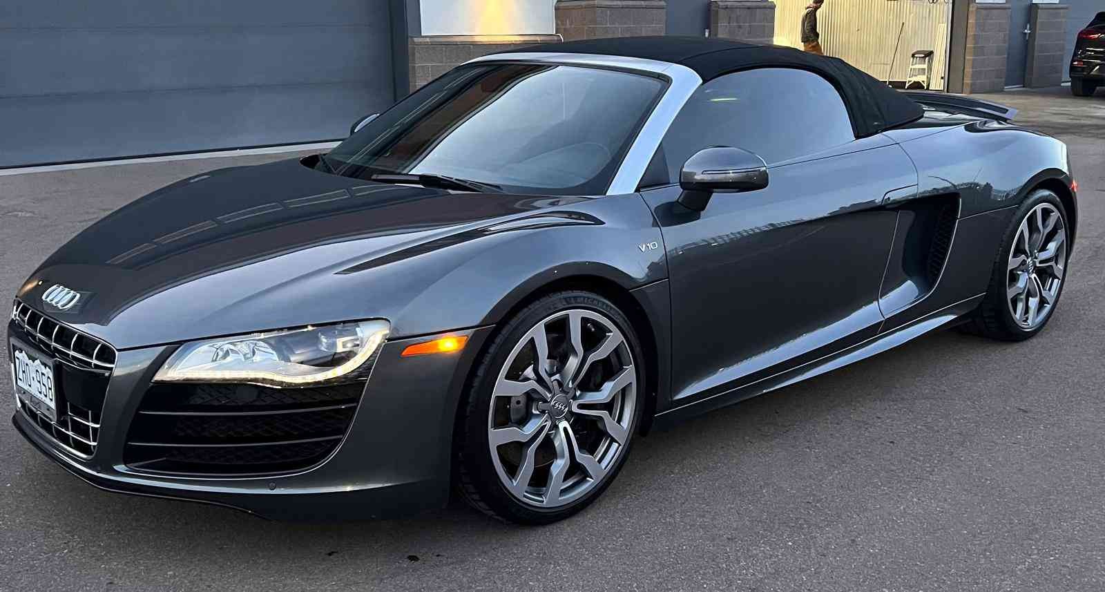 Other side of the luxury Audi RS7 featuring a pristine, glossy finish after comprehensive detailing, paint correction, and a high-performance ceramic coating, offering lasting protection against environmental elements for a refined, flawless appearance