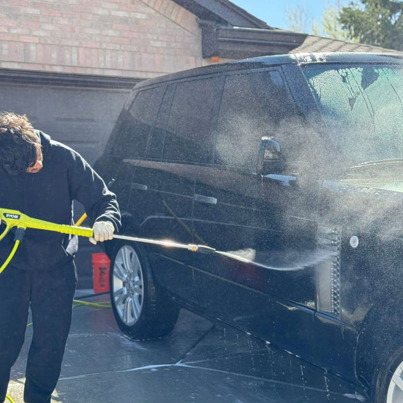 Mobile Car Detailing Parker Co exterior wash