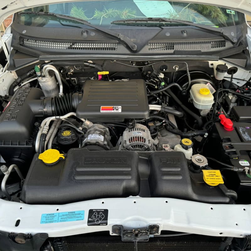 Engine bay detailing in Castle Rock CO