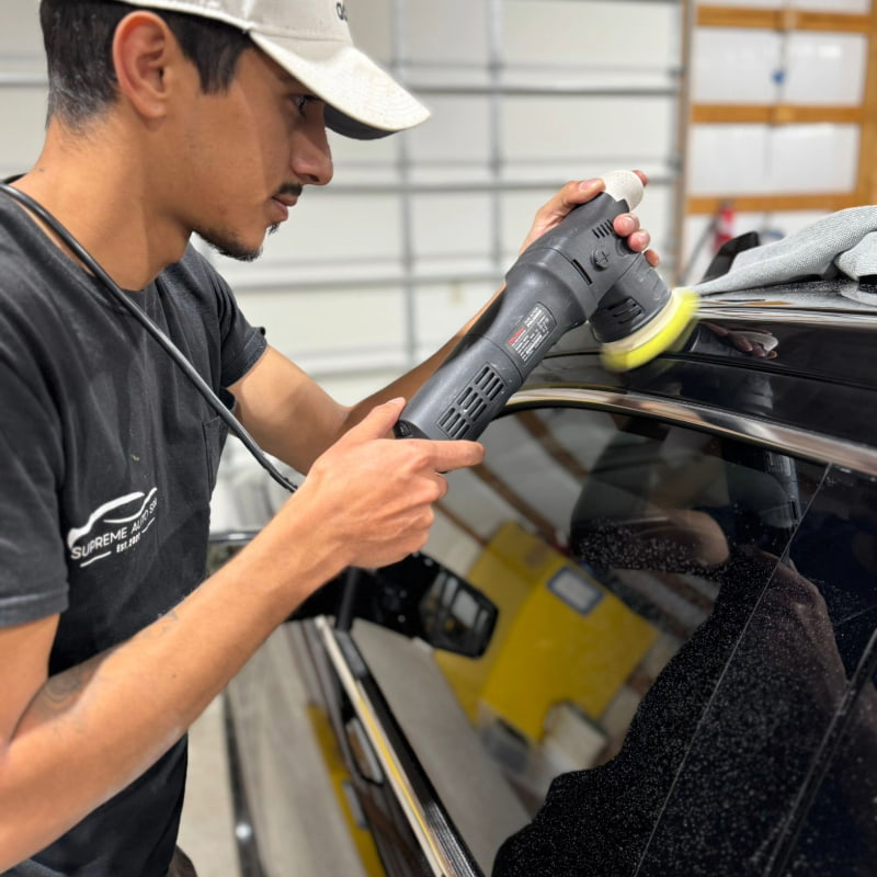 Mobile car Detailing - Paint correction in Castle Rock CO - for swirl removal